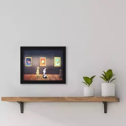 Best Kirklands Home Dog Museum Framed Art Print