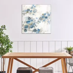 New Kirklands Home Dogwood in Blue Canvas Art Print