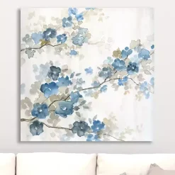 Discount Kirklands Home Dogwood in I Giclee Canvas Art Print Blue