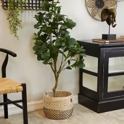 Outlet Kirklands Home Douban Green in Ribbed Rock Planter