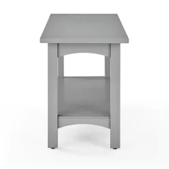 Online Kirklands Home Dove Rustic Farmhouse Wood Bench Gray