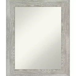 Sale Kirklands Home Dove Gray Washed Wood Framed Mirror