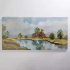 Outlet Kirklands Home Down by the River Canvas Art Print