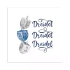 Outlet Kirklands Home Dreidel Dreidel Dreidel Canvas Art Print