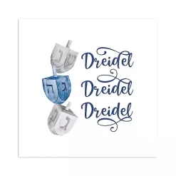 Outlet Kirklands Home Dreidel Dreidel Dreidel Canvas Art Print