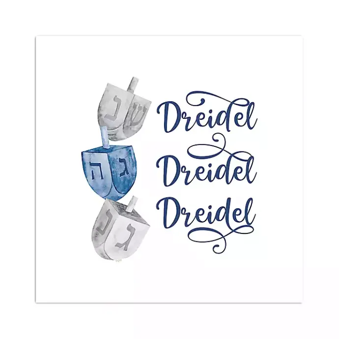 Outlet Kirklands Home Dreidel Dreidel Dreidel Canvas Art Print