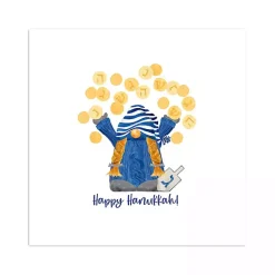 Discount Kirklands Home Dreidel Gelt Game Gnome Canvas Art Print