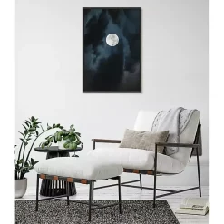 Best Kirklands Home Driftless Moon Framed Canvas Art Print