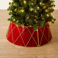 Sale Kirklands Home Drum Christmas Tree Collar, 26 in.
