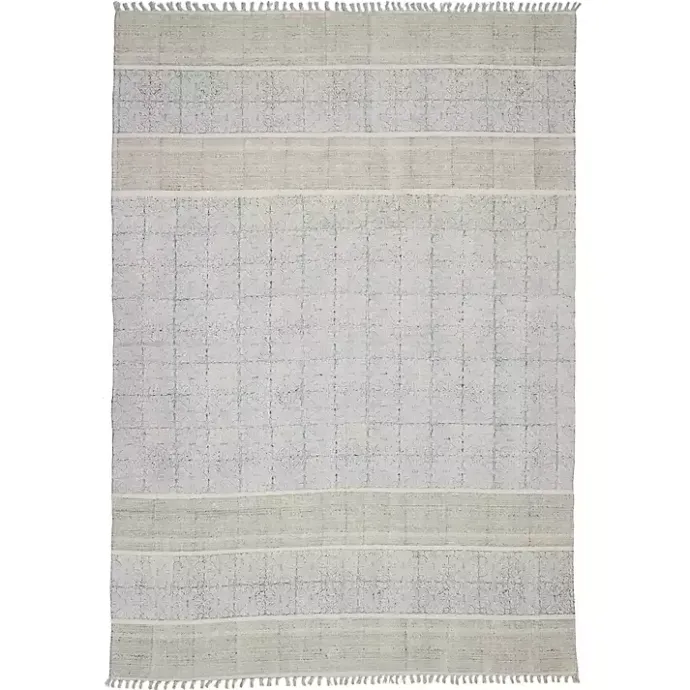 Sale Kirklands Home Dune Stone Geometric Area Rug, 5x7 Blue