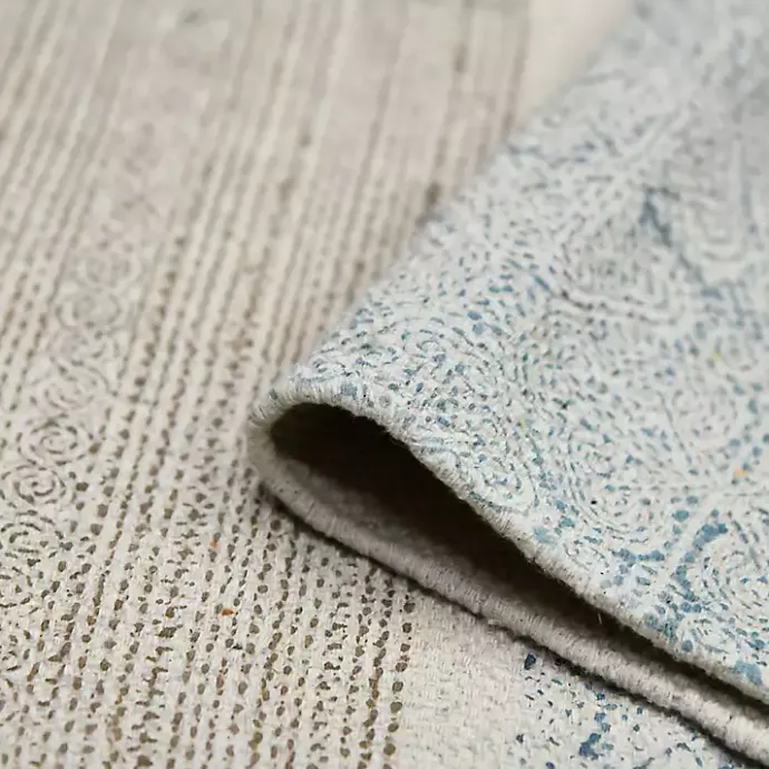 Sale Kirklands Home Dune Stone Geometric Area Rug, 5x7 Blue