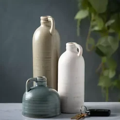 Sale Kirklands Home Earth Tones Jug Vases, Set of 3
