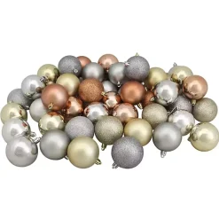 Online Kirklands Home Earth Tones Shatterproof Ball Ornaments, Set of 60