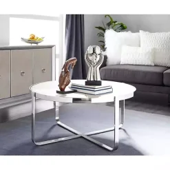 Best Kirklands Home Earthy Abstract Cracked Decorative Tray Silver