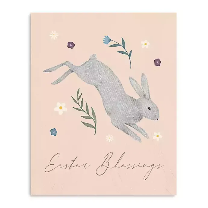 New Kirklands Home Easter Blessings Canvas Art Print