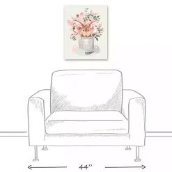 Best Kirklands Home Easter Bunny Bucket Canvas Art Print