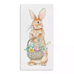 Outlet Kirklands Home Easter Bunny's Basket Canvas Art Print