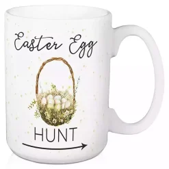 Kirklands Home Easter Egg Hunt Mugs, Set of 2