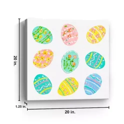 Sale Kirklands Home Easter Eggs Canvas Art Print