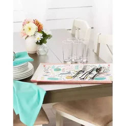 Discount Kirklands Home Easter Folk Garden Placemats, Set of 6
