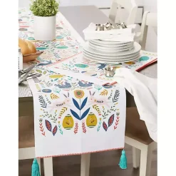 Discount Kirklands Home Easter Folk Garden Placemats, Set of 6