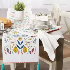 Discount Kirklands Home Easter Folk Garden Placemats, Set of 6