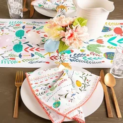 Outlet Kirklands Home Easter Garden Folk Table Runner, 72 in.