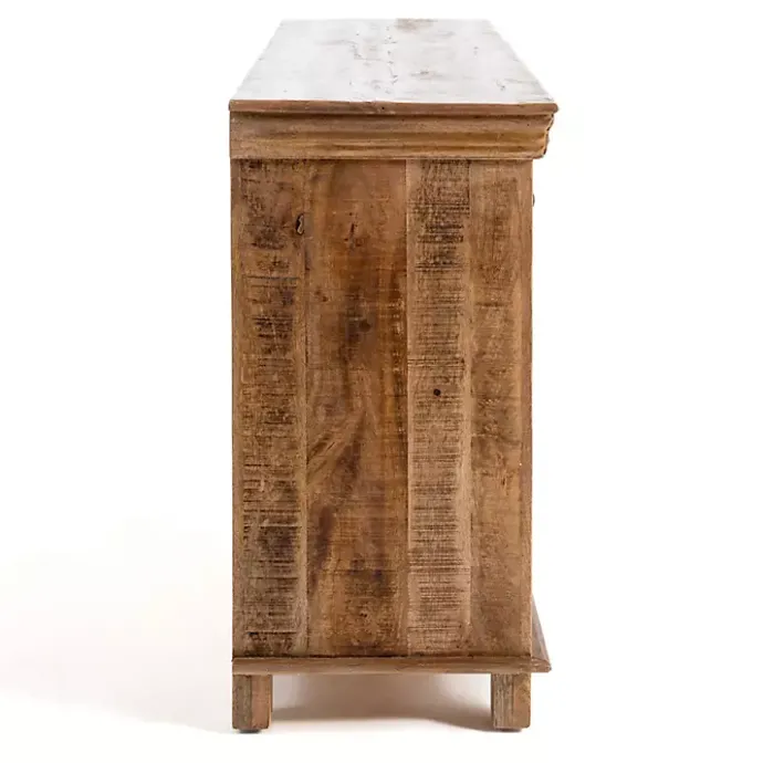 Online Kirklands Home Easton Mango Wood 4-Door Cabinet