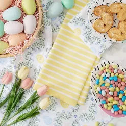 Kirklands Home Eggs and Greenery Kitchen Towels, Set of 3