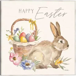 Sale Kirklands Home Eggs In Spring Basket Easter Canvas Wall Art