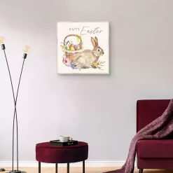 Sale Kirklands Home Eggs In Spring Basket Easter Canvas Wall Art