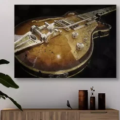 Sale Kirklands Home Electric Guitar Canvas Art Print