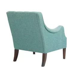 Best Kirklands Home Elle Tufted Teal Accent Chair Green