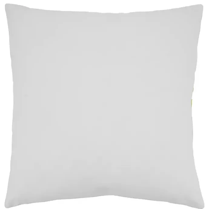 Kirklands Home Embroidered Fruity Citrus Pillow
