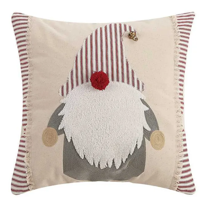 Best Kirklands Home Embroidered Gnome Pillow