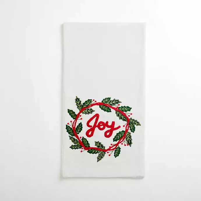 Outlet Kirklands Home Embroidered Joy Table Runner, 108 in.