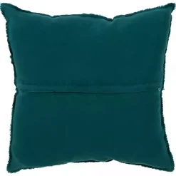 Outlet Kirklands Home Emerald Fringed Edge Pillow Green