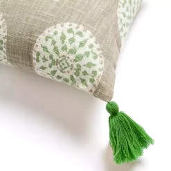 Hot Kirklands Home Emerald Medallion Lumbar Pillow