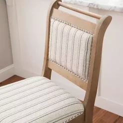 Discount Kirklands Home Emma Bar Stool with Nailhead Trim Gray