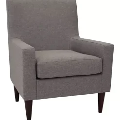 Discount Kirklands Home Emma Quartz Upholstered Accent Chair Gray