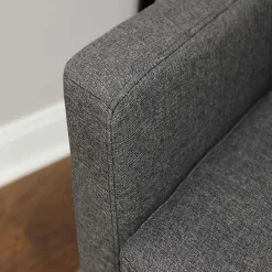 Discount Kirklands Home Emma Quartz Upholstered Accent Chair Gray