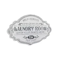 Sale Kirklands Home Enamel Laundry Room Wall Plaque