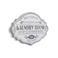 Sale Kirklands Home Enamel Laundry Room Wall Plaque
