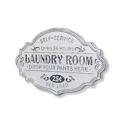 Sale Kirklands Home Enamel Laundry Room Wall Plaque