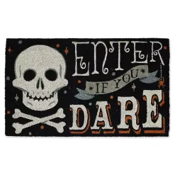 New Kirklands Home Enter If You Dare Doormat, 18x30 in.