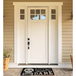 New Kirklands Home Enter If You Dare Doormat, 18x30 in.