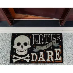 New Kirklands Home Enter If You Dare Doormat, 18x30 in.