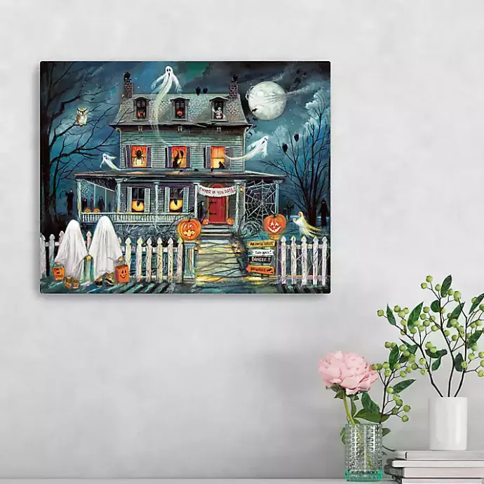 Kirklands Home Enter If You Dare Halloween Wall Plaque