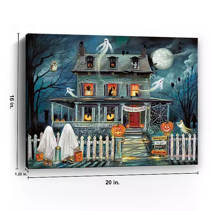 Kirklands Home Enter If You Dare Halloween Wall Plaque
