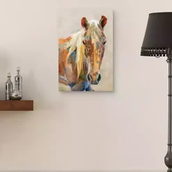 Kirklands Home Equine Colors Portrait Canvas Art Print, 24x36 in.